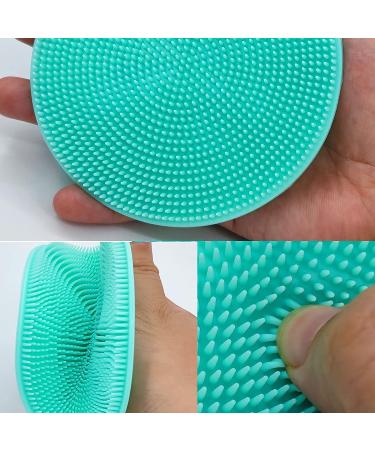 Silicone Body Scrubber Set - Shower Brush for Men, Women & Kids - More Hygienic Than Traditional Loofah - Ideal for Home & Travel - Buy Online on GoSupps.com
