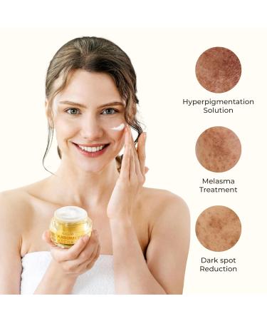 ABERA Kasumi Glowing Cream Melasma Treatment For Face with Niacinamide & HA Dark Spot Remover Reduce Fine Lines Wrinkles Anti-aging with Red Ginseng Extract (1.06 Oz Per Item)(Upgraded Version) 1 Box - Buy Online on GoSupps.com