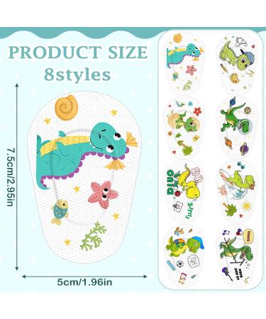 Buy Timgle 80 Pcs Kids Eye Patches - Cute Dinosaur Adhesive Eye Patch for Lazy Eye & Amblyopia - Fun Light Blocking Bandages for Boys & Girls - 8 Styles Available - Buy Online on GoSupps.com