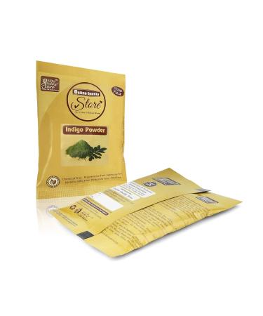 Buy Organic Indigo Powder for Hair | Black Dye from Indigofera Tinctoria | Pure Neel Powder 50g - International Shipping - Buy Online on GoSupps.com