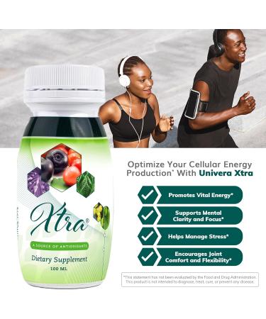 Univera Xtra Minis - Multimineral Fruit Complex for Stress Relief Focus Joint Comfort & Antioxidant Protection | 15 Natural Ingredients | 3.38 Fl Oz (Pack of 20) - Shop Internationally - Buy Online on GoSupps.com