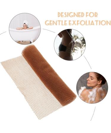 Premium Bath Towel Back Scrubber | Exfoliating Body Scrubber for Men & Women | Nylon Shower Back Scrubber - Buy Online on GoSupps.com