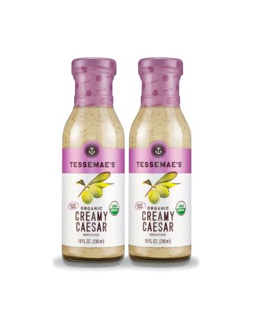 Tessemae's All Natural Salad Dressing 2-Pack (Organic Creamy Caesar)