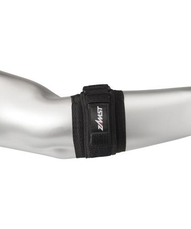 Zamst Elbow Band - Sports Elbow Brace with Pressure Pad for Tennis Golf Pickleball & Badminton | Black Medium - International Shipping Available - Buy Online on GoSupps.com