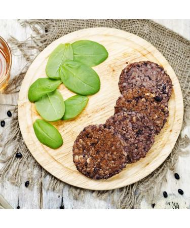 Augason Farms Gluten-Free Black Bean Burger - 2 lbs 14 oz No. 10 Can - Single Pack - Buy Online on GoSupps.com