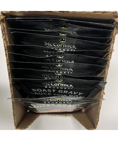 McCormick Gourmet Premium Quality Dry Sauce Mix Roast Gravy 32g Case Pack 12 Count - Packaging May Vary - Buy Online on GoSupps.com