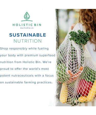 Holistic Bin Korean Red Ginseng Powder Pure Panax Ginseng Supplement | Vegan Gluten Free Non GMO No Fillers | Rich in Ginsenosides (50g) Korean Red Ginseng 1.76 Ounce (Pack of 1) - Buy Online on GoSupps.com