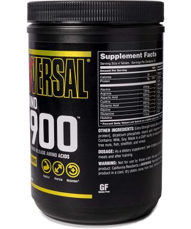 Universal Nutrition Amino 1900 - 300 Tablets | Premium Amino Acid Supplement - Buy Online on GoSupps.com