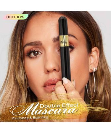 Long-Lasting Waterproof Mascara - Volumizing, Lengthening & Curling, Smudge-Proof, Cruelty-Free - Black 1 Count - Buy Online on GoSupps.com