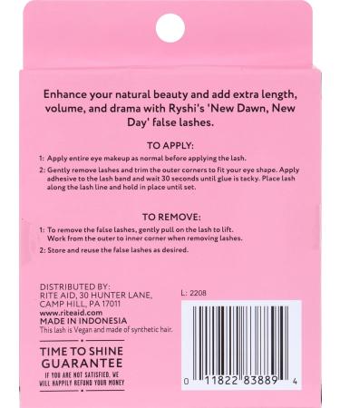Shop Ryshi False Eyelashes - 5 Pairs of Dramatic Self-Adhesive Reusable Lashes for Extra Volume - Buy Online on GoSupps.com