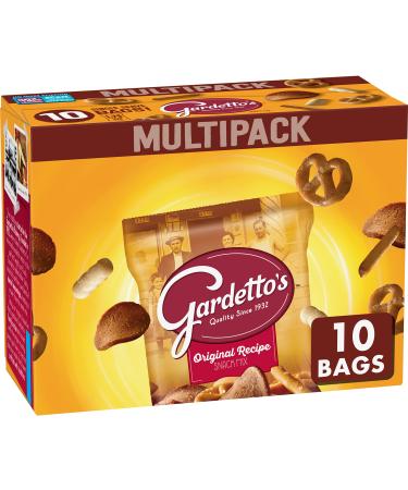 Gardetto's Snack Mix, Original Recipe, Multipack Snack Bags, 1.75 oz, 10 ct - Buy Online on GoSupps.com