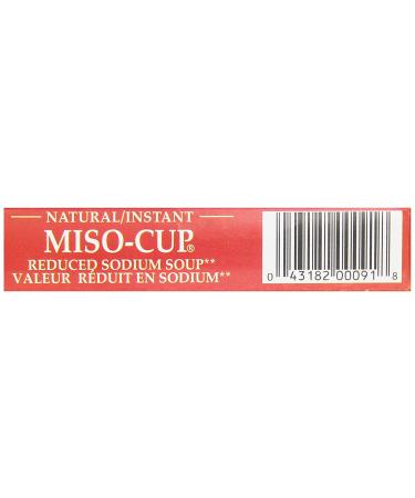 Edward & Sons Organic Reduced Sodium Miso Cup Instant Soup  1 oz - Buy Online on GoSupps.com