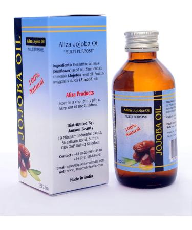 Aliza Jojoba Oil 125ml - 100% Natural - Buy Online on GoSupps.com