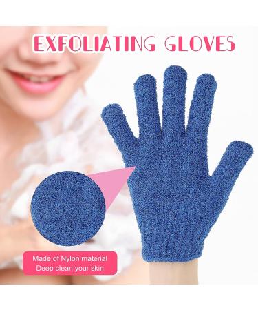 200 Pcs Double-Sided Exfoliating Gloves Bulk | Colorful Shower Gloves for Men, Women, Kids | Beauty Spa, Massage, Deep Clean Scrubber | 13 Colors - Buy Online on GoSupps.com