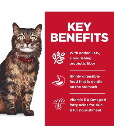 Hill's Science Diet Adult Sensitive Stomach & Skin Wet Cat Food Pouch 2.8oz (12 Pack) - Buy Online on GoSupps.com