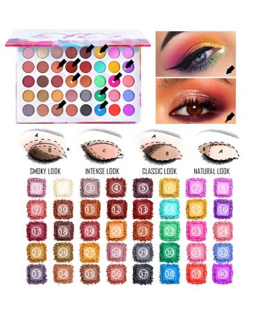 All-in-One Makeup Kit for Beginners | Full Makeup Set for Teen Girls | Eyeshadows Concealer Brush Lip Gloss & More - Perfect Gift - Buy Online on GoSupps.com