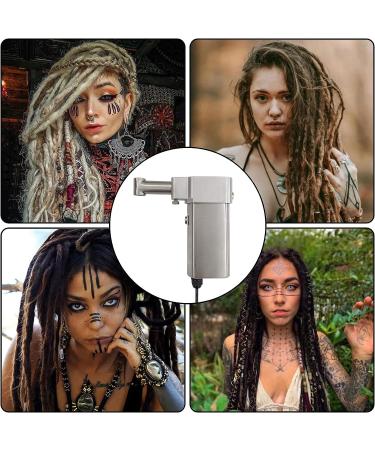 Dreadlocks Machine Kit - Portable Electric Dreadlock Maker for Quick and Easy Braiding of Human and Synthetic Hair - Buy Online on GoSupps.com