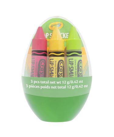 Lip Smacker Easter Trio Egg - Crayola | Easter Basket Stuffers for Children