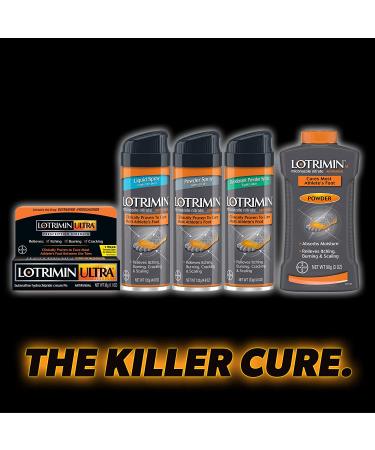 Lotrimin AF Antifungal Powder Spray 2% Miconazole Nitrate - Pack of 3, 4.6 oz Each - Effective Treatment for Athlete's Foot, Jock Itch & Ringworm - Buy Online on GoSupps.com