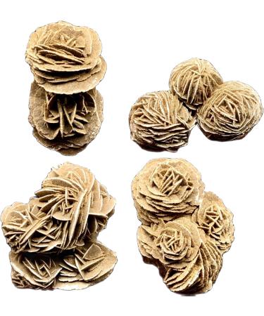 Natural Crystal Rough Crystal 1pcs Natural Desert Rose Selenite raw Crystal Stone Specimen Rough Sample Cluster fengshui Decor (Size : 250-280g) - Buy Online on GoSupps.com