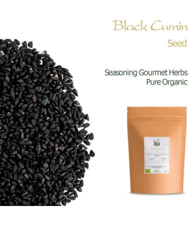 Organic Black Cumin Seed Nigella Sativa - Gourmet Quality 100g - Buy Online on GoSupps.com