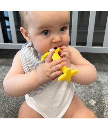 Nuby Banana Teether | BPA-Free | Easy Grip | Suitable from 3 Months+ | Single Size - Buy Online on GoSupps.com