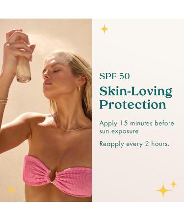 Kopari Sunglaze Sheer Setting Mist Sunscreen SPF 50 Weightless Fast Drying Ultra-Fine Setting Spray Made With Hyaluronic Acid Sets Makeup For A Hydrated Dewy Finish 2.53 fl oz - Buy Online on GoSupps.com