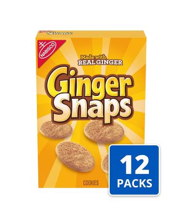 Ginger Snaps Cookies - Set of 6, 16 oz Boxes | Delicious and Crunchy Snack Option - Buy Online on GoSupps.com