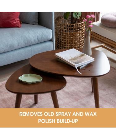 Furniture Clinic Wood Cleaner (500ml) - Remove Wax, Polish, Grease & Grime - For Wooden Floors, Furniture, Doors & More | Pack of 1 - Buy Online on GoSupps.com