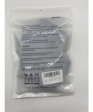 Breathable Eulant Ankle Bandages for Kids | Supportive Foot Bandage for Sports & Activities | Unisex Black - 1 Pair - Buy Online on GoSupps.com