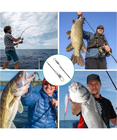 Buy 40-Piece Steel Leader Set for Pike Fishing | Stainless Steel Front Fan & Carabiner | Perfect for Saltwater & Freshwater Spin Fishing - Buy Online on GoSupps.com