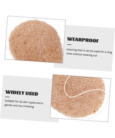 Mikinona Walnut Cleansing Puff Facial Sponge Face Scrubber Face Sponges for Cleansing Face Wash Sponge Face Exfoliating Sponges Face Cleaning Sponge Facial Cleansing Sponge - Buy Online on GoSupps.com