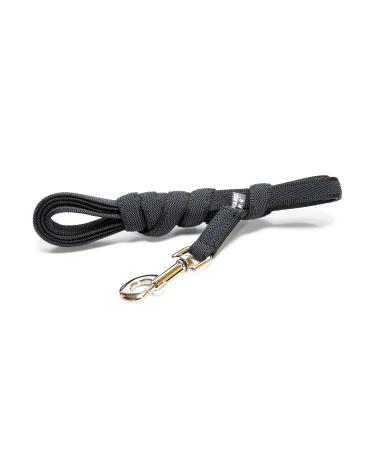 IDC Color & Gray rubberized leash 14 mm x 3 m without loop black-gray Black-gray 14 mm x 3 m (without loop)
