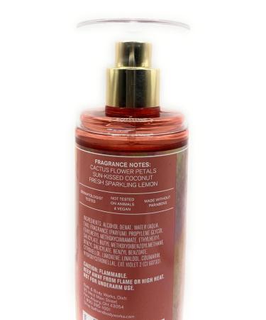 Bath and Body Works Cactus Blossom Fine Fragrance Mist 8 Fluid Ounce Body Spray Diamond Plate Decorative Bottle Orange (2023 Limited Edition) - Buy Online on GoSupps.com