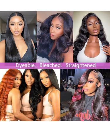 BEANATASHA Body Wave Bundles 16-20 Inch 10A Brazilian Virgin Human Hair Extensions - Natural Black, Double Weft, Anti-shedding, Full & Thick - 3 Bundle Deals - Buy Online on GoSupps.com