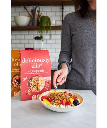 Deliciously Ella - Granola & Muesli Gluten-Free Vegan Friendly Healthy Breakfast (6 boxes) (Nutty Granola) - Buy Online on GoSupps.com