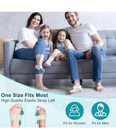Buy Bunion Corrector for Women & Men | Adjustable Orthopedic Big Toe Support | Left & Right Feet | Green (1PC - Buy Online on GoSupps.com