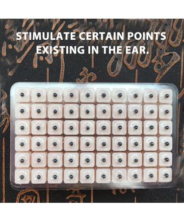 Acupuncture Ear Seeds - 600pcs Detoxification Patches | Portable Ball Shape Ear Stickers for Ear Massage - Buy Online on GoSupps.com