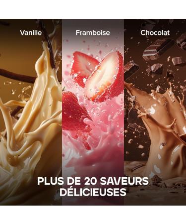 Bulk Pure Whey Prot ine en Poudre | Lait de C r ales la Cannelle | 22g Prot ines 5g BCAA portion | Shake | Faible en sucre | Favorise la croissance la r cup ration musculaires | M lange facile | 1kg - Buy Online on GoSupps.com