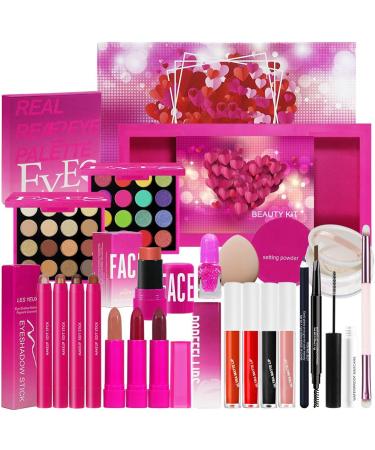 Opilroyn Makeup eye and lip makeup for beginners cosmetics long lips mascara eye shadow for daily use business travel appointments photography - Buy Online on GoSupps.com