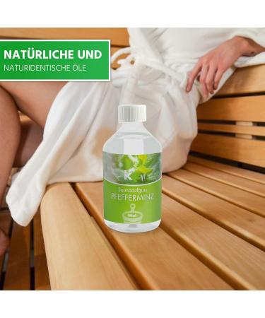 KK Sauna Infusion Concentrates PREMIUM Peppermint Fragrance | 500 ml Made in Germany | Wellness for Your Home International Shipping - Buy Online on GoSupps.com