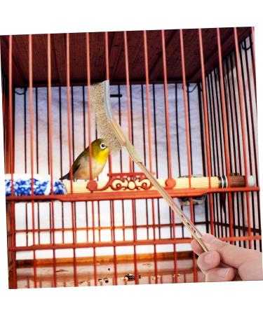 PRETYZOOM 1 Set Bird Cage Cleaning Brush Metal Cleaner Bird Brush Cleaning Bird Cage Accessories Bird Supplies 24X3X2CM As Shown - Buy Online on GoSupps.com
