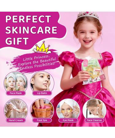 56Pcs Spa Party Supplies Set Including 8 Spa Kits with Facial Masks Eye Patches Hand Cream Lip Balm Foot Bath Bombs Ideal Gift for Sleepover Spa Day Slumber & Birthday Party Favors 56Pcs Multicolor - Buy Online on GoSupps.com