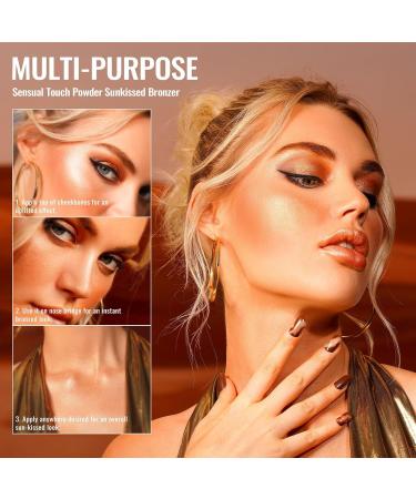 Liquid Bronzer 4 Colors - Natural Blendable Matte Cream Contour Makeup | Waterproof Long Lasting Formula (Color 02 - Buy Online on GoSupps.com
