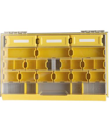 Plano Edge 3600 Terminal Tackle Storage  Gray and Yellow  Includes 10 Hook Retainers  Rustrictor Rust-Resistant Technology  Waterproof Premium Fishing Utility Box - Buy Online on GoSupps.com