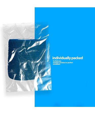 Preserce Care Self Adhesive Bandage Wrap - Elastic 2 Inch Medical Wrap (6 Pack) for First Aid & Injury Support - International Shipping Available - Buy Online on GoSupps.com