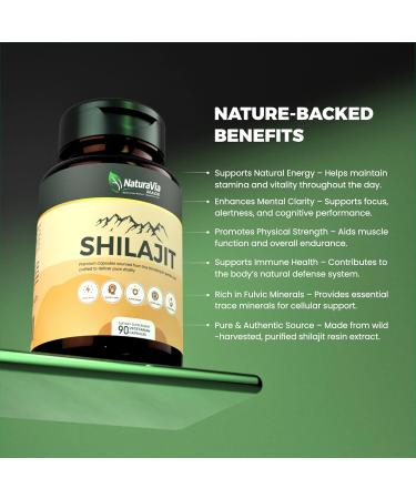 Himalayan Shilajit Extract Capsules 90 Count Himalayan Shilajit Capsules for Men and Women Fulvic Acid & Trace Minerals Non-GMO Gluten Free Made in USA - Buy Online on GoSupps.com