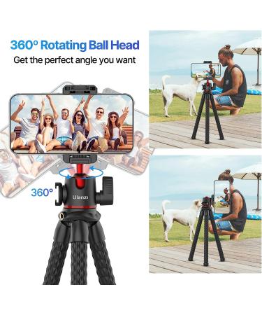ULANZI MT-33 Flexible Mini Tripod with 1/4 Screw for Magic Arm, Octopus Tripod - Compatible with iPhone 12, Samsung, Canon, Nikon, Sony Cameras - Buy Online on GoSupps.com