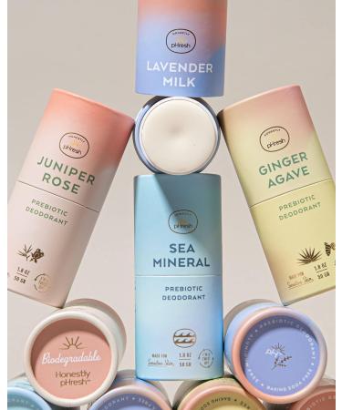 Honestly pHresh Natural Biodegradable Paper Twist Up Prebiotic Deodorant Ginger Agave 1.8 Oz Baking Soda & Aluminum Free Safe for Sensitive Skin 24 Hour Odor Protection Vanilla - Buy Online on GoSupps.com