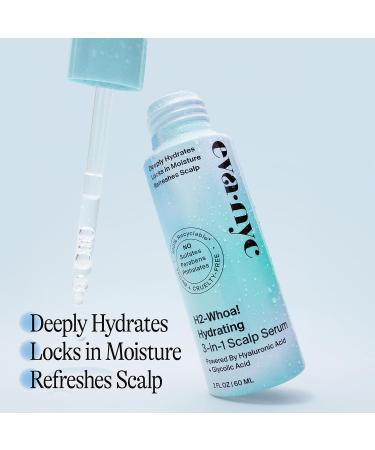 Eva NYC H2-Whoa Hydrating 3-in-1 Scalp Serum | Hyaluronic & Glycolic Acid | 2.0 fl oz - Shop Internationally - Buy Online on GoSupps.com